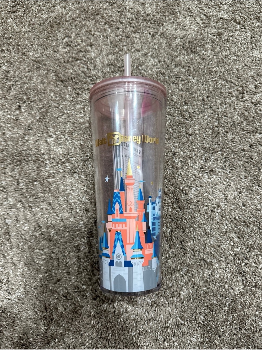 Walt Disney World Starbucks Cold Tumbler 2024